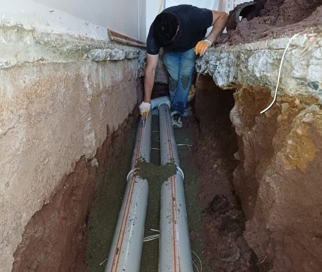 Kanalizasyon Hattı Yenileme